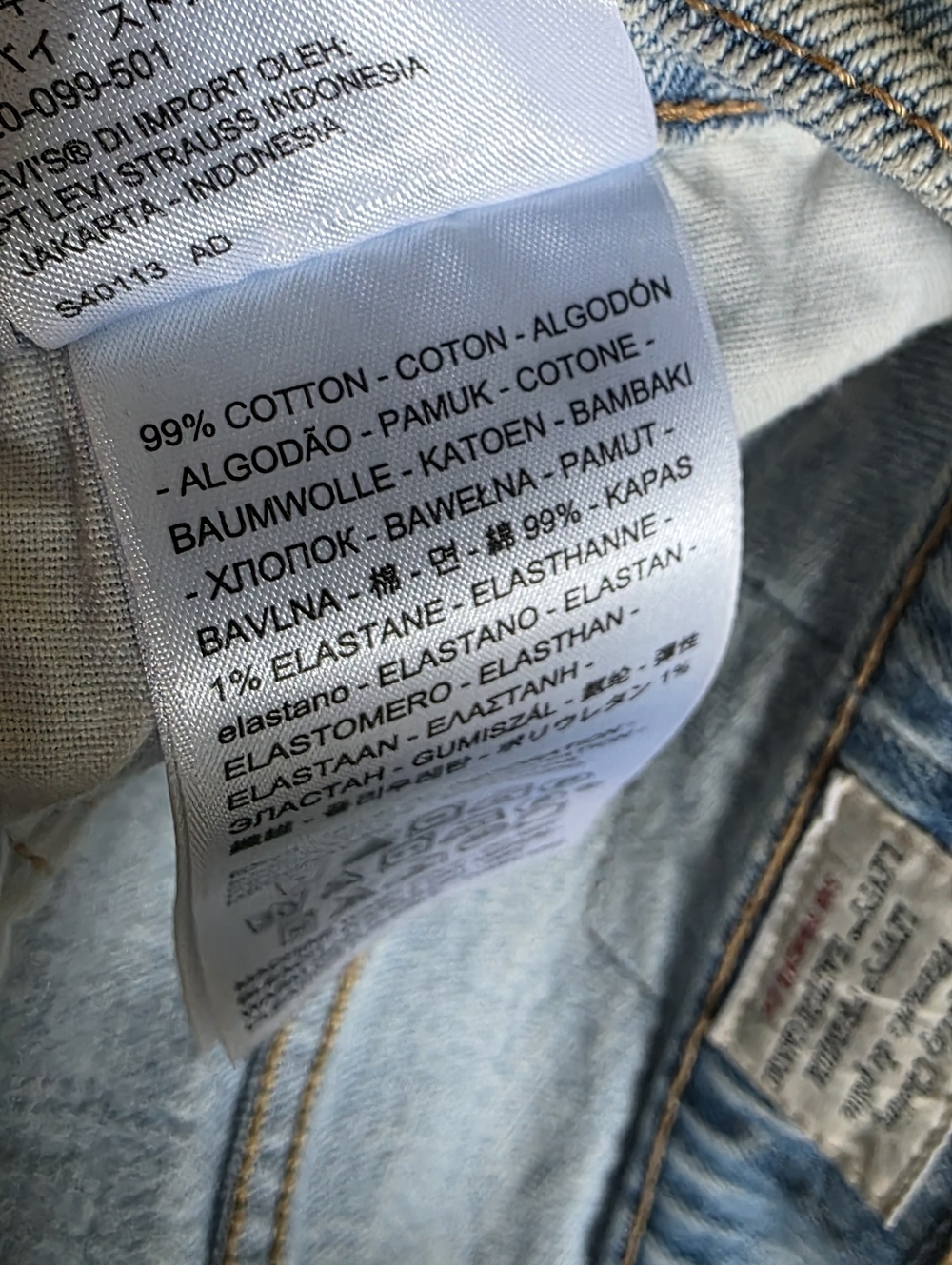Levi's 501 Jean In Hollow Daze 30 X 28 - Picture 13 of 13